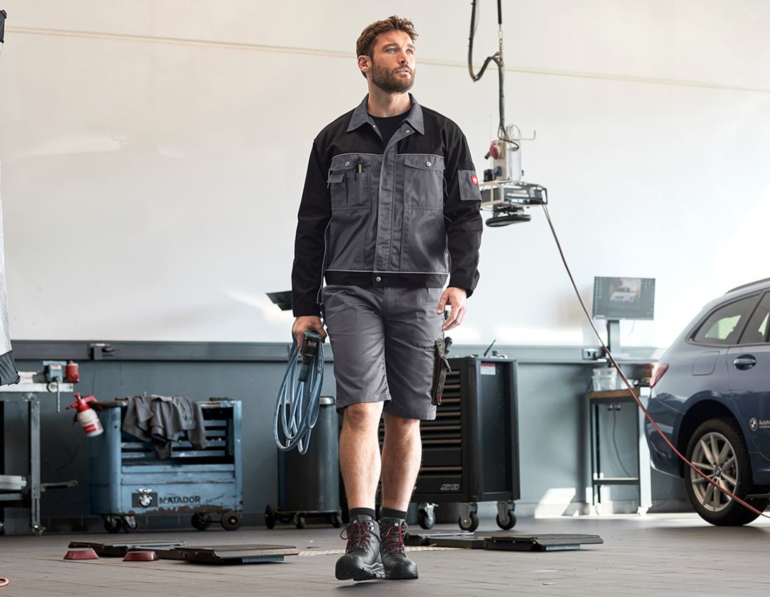 Joiners / Carpenters: Work jacket e.s.image + grey/black 3