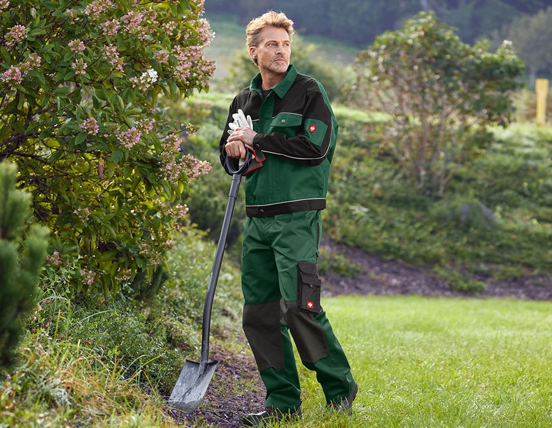 Gardening / Forestry / Farming: Work jacket e.s.image + green/black 2