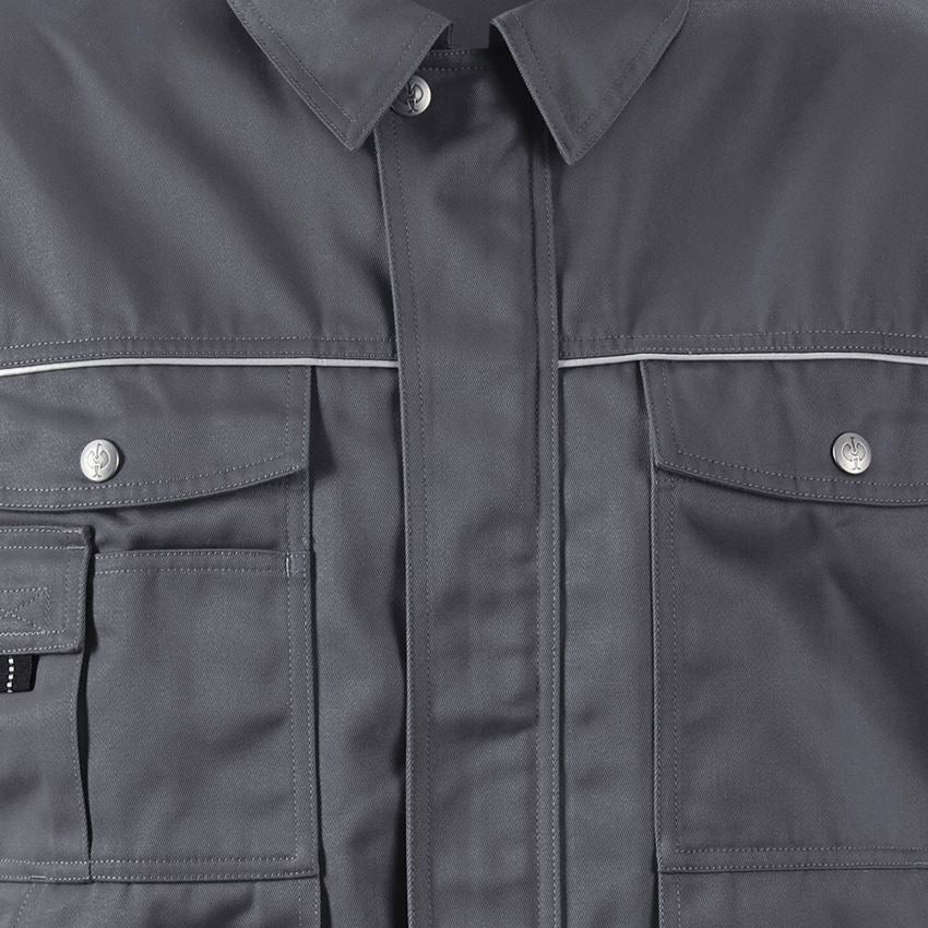 Joiners / Carpenters: Work jacket e.s.classic + grey 2