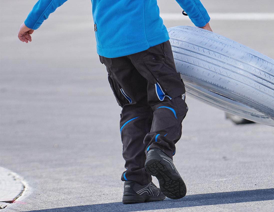 Bukser: Bukser e.s.motion 2020, børn + grafit/ensianblå 1