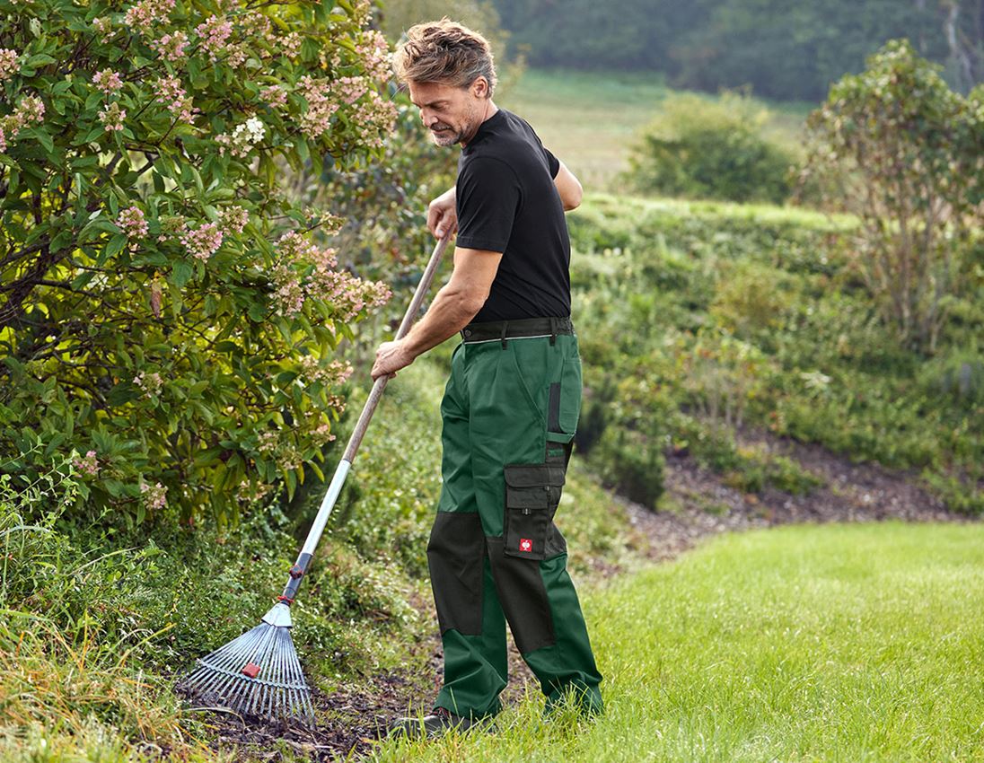 Gardening / Forestry / Farming: Trousers e.s.image + green/black 9
