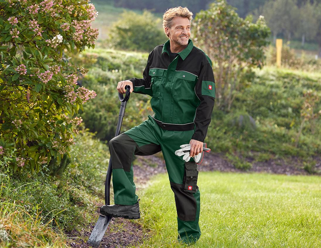 Gardening / Forestry / Farming: Trousers e.s.image + green/black 8