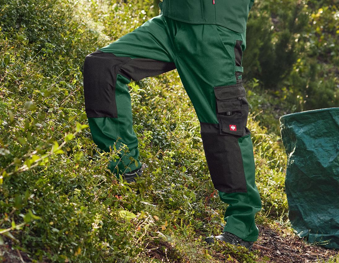 Gardening / Forestry / Farming: Trousers e.s.image + green/black 5