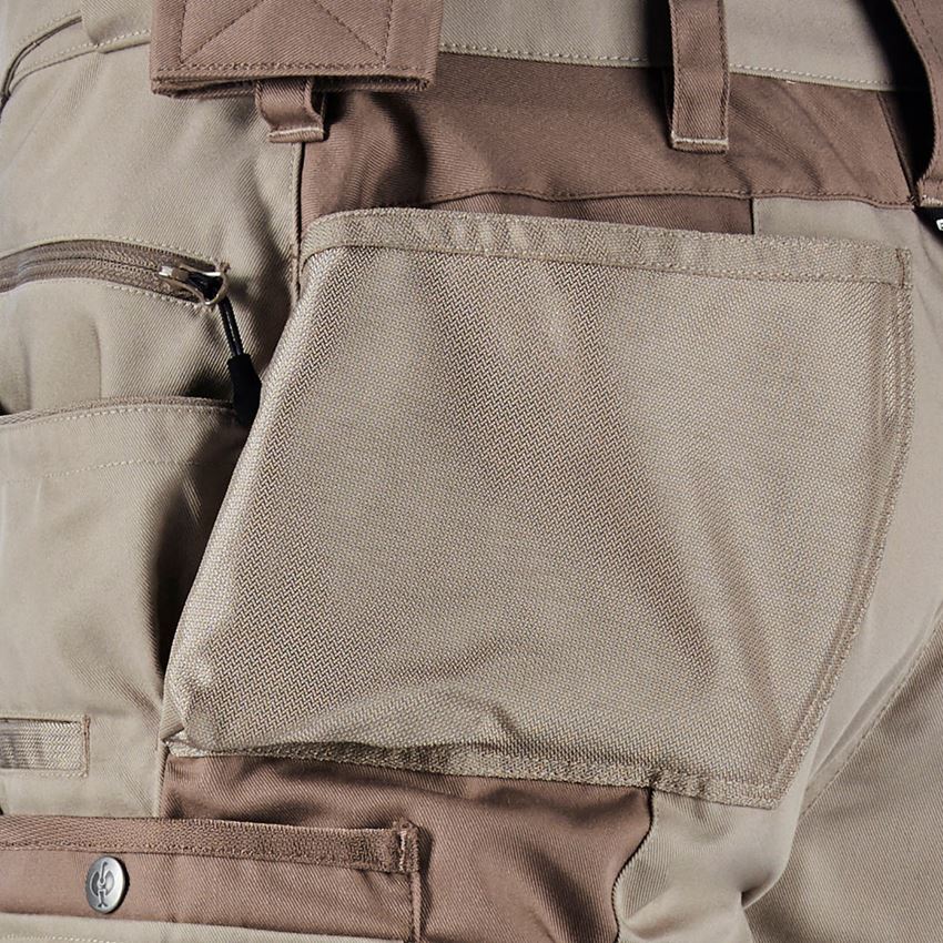 Cold: Trousers e.s.motion Winter + clay/peat 2