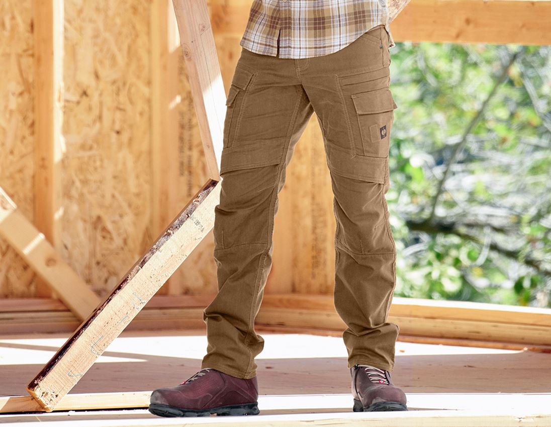 Plumbers / Installers: Worker cargo trousers e.s.vintage + sepia