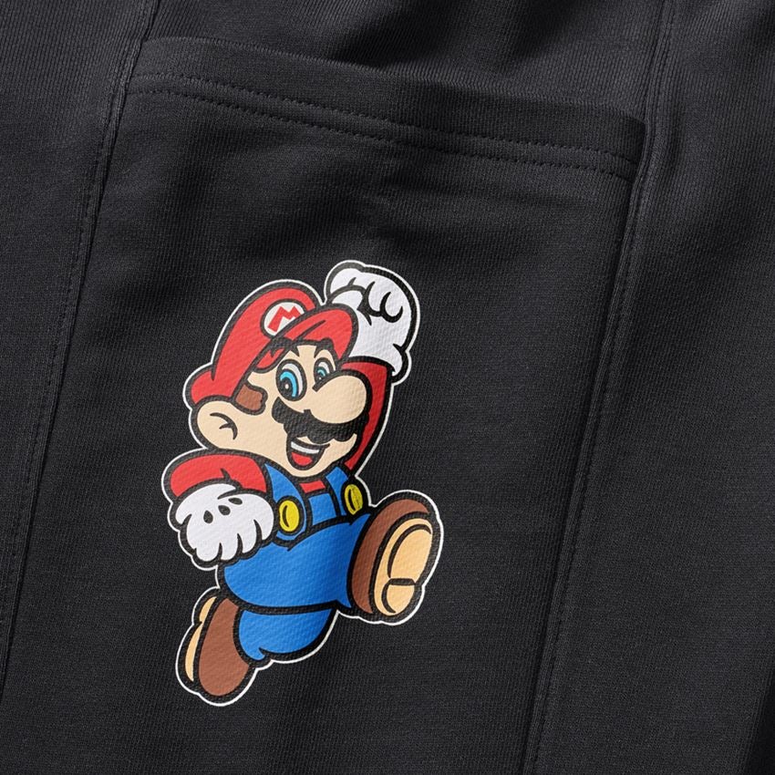 Samarbejde: Super Mario sweatpants, børn + sort 2