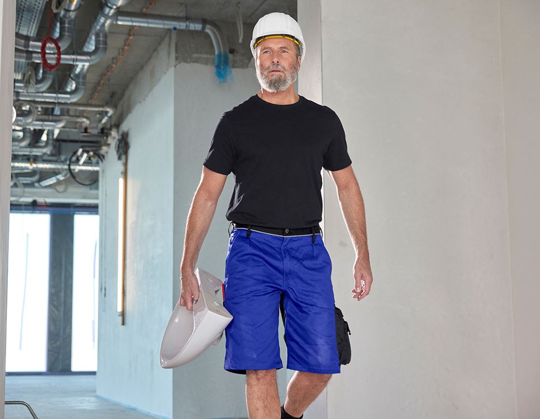 Tømrer / Snedker: Shorts e.s.image + kornblå/sort 1