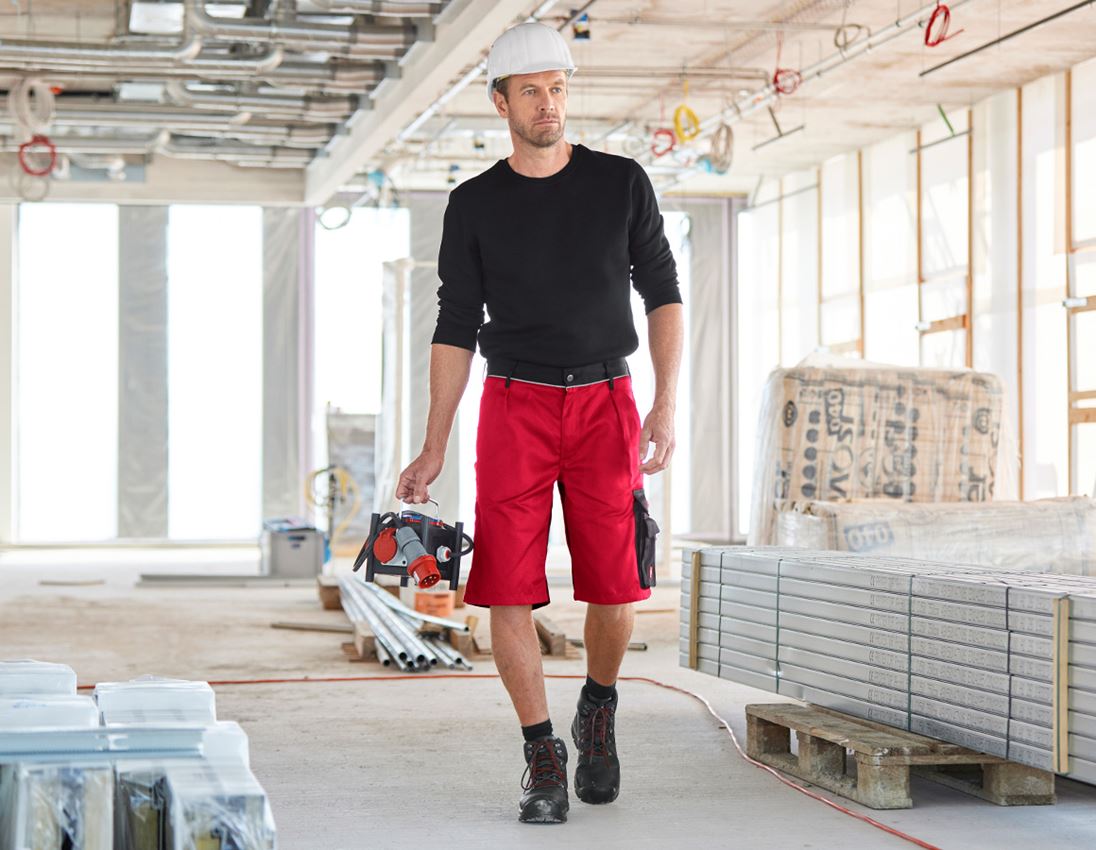 Tømrer / Snedker: Shorts e.s.image + rød/sort 1