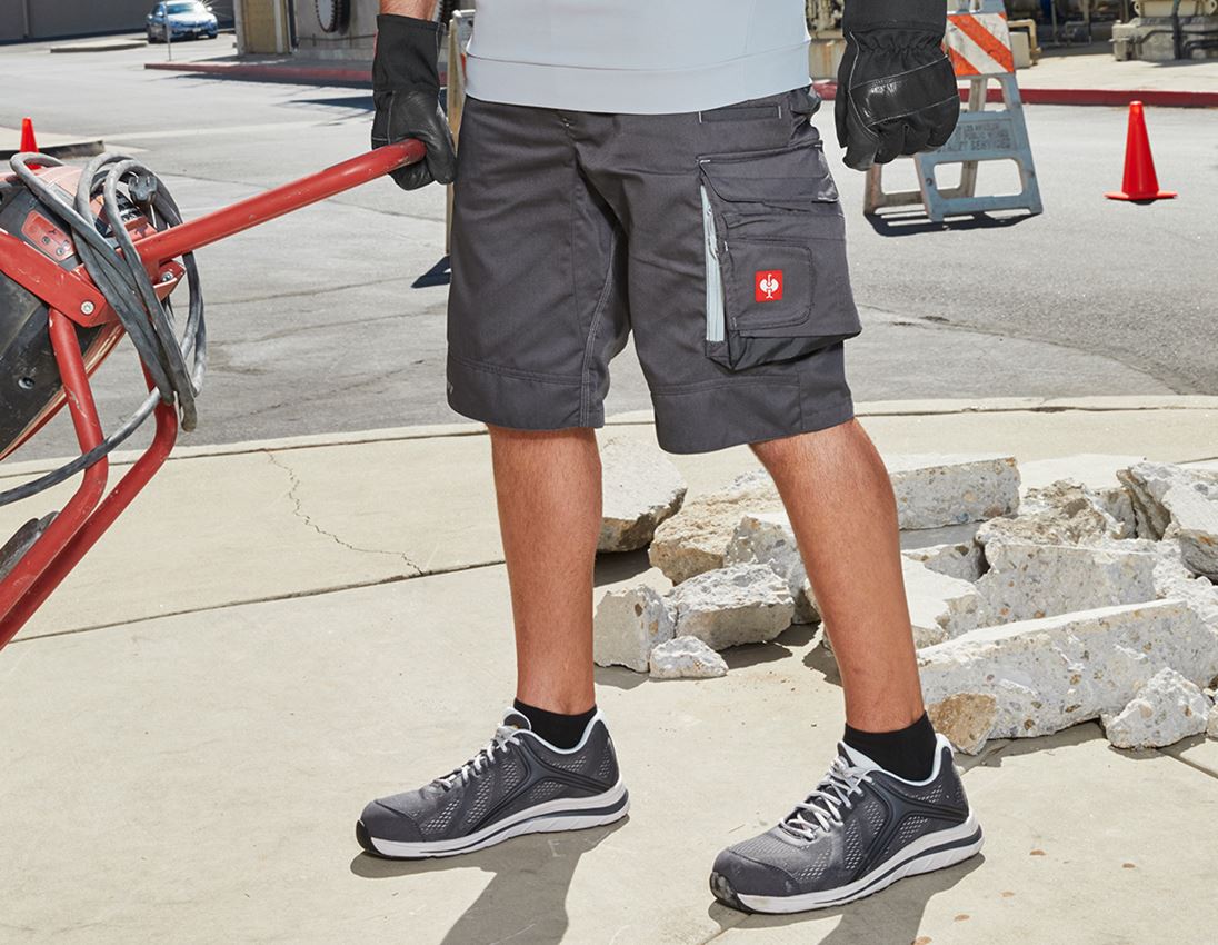 Work Trousers: Shorts e.s.motion 2020 + anthracite/platinum