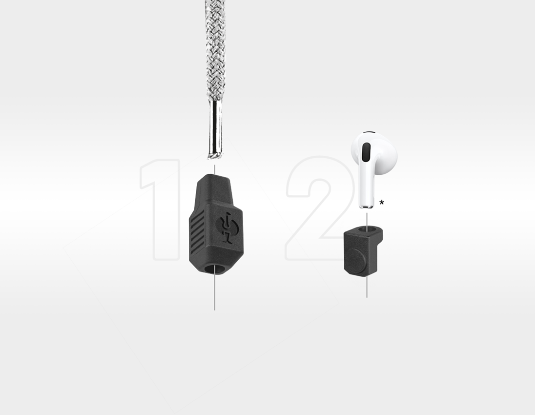 Accessories: e.s. ear-pod-holder + sort 1