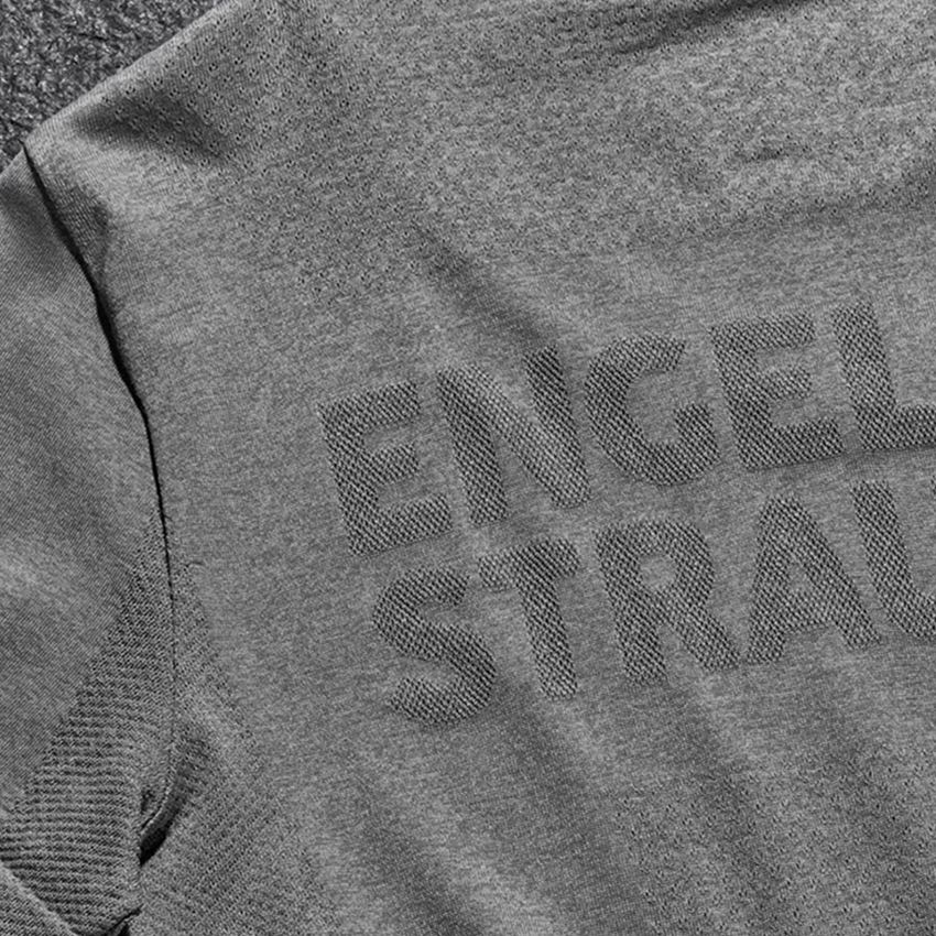 Beklædning: T-Shirt seamless e.s.trail, damer + basaltgrå melange 2