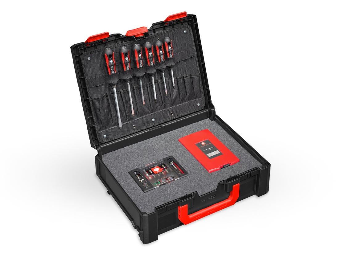 STRAUSSbox System: STRAUSSbox 145 midi+ + sort/rød 1