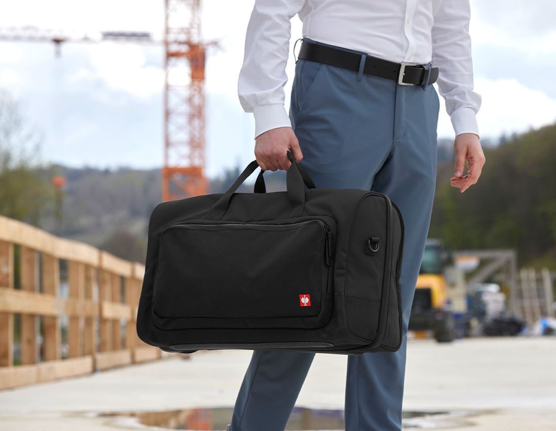 Topics: Weekender travel bag e.s.work&travel + black