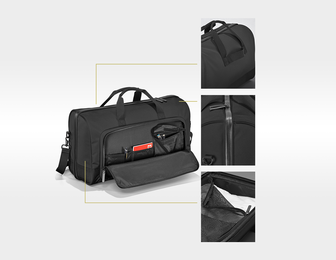 Accessories: Weekender travel bag e.s.work&travel + black 4