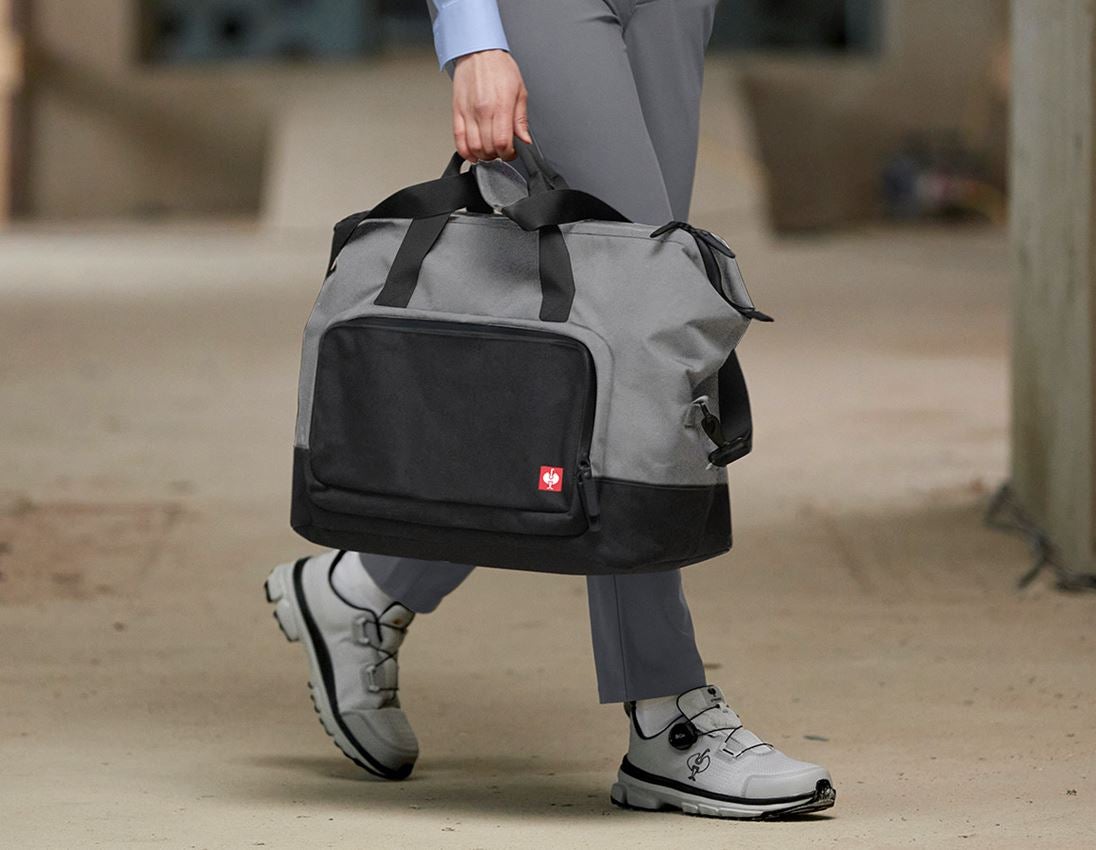 Accessories: Duffle bag-travel bag e.s.work&travel + basaltgrey/black