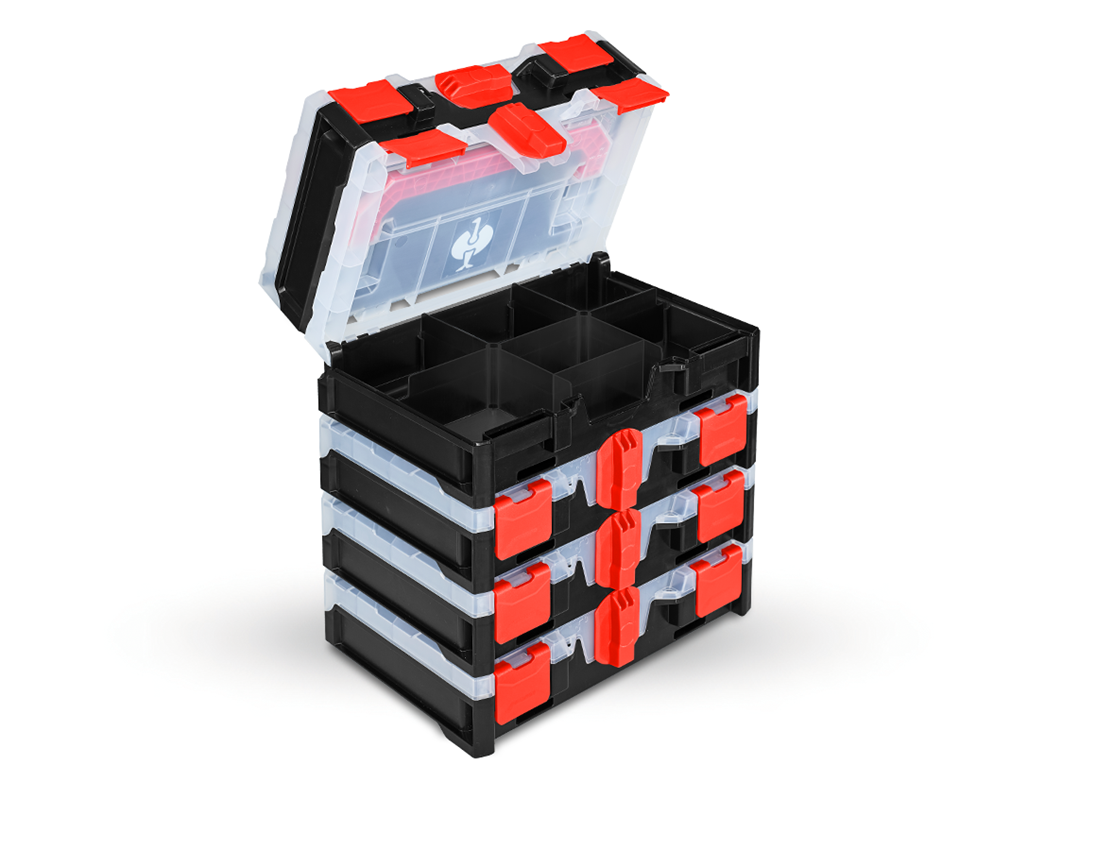 STRAUSSbox System: Topnøglesæt 1/4 lang i STRAUSSbox mini 1