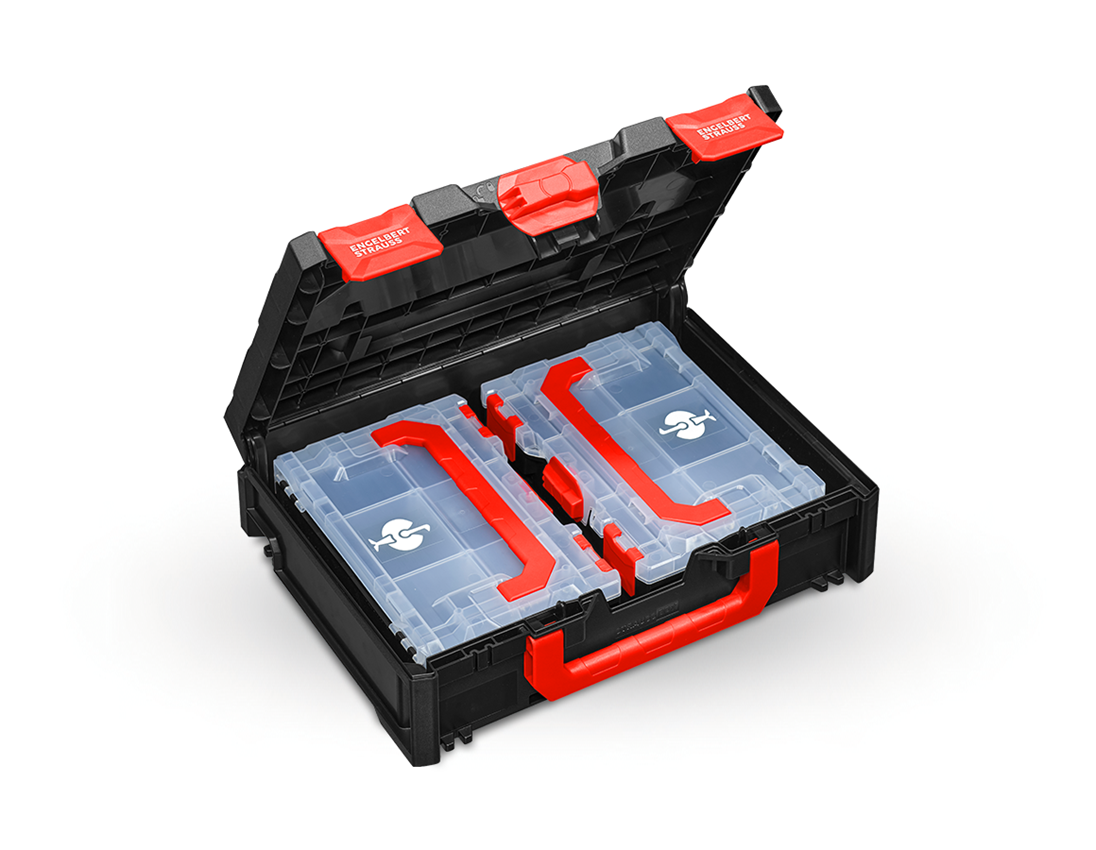 STRAUSSbox System: Socket wrench set pro 1/4 in STRAUSSbox mini 6