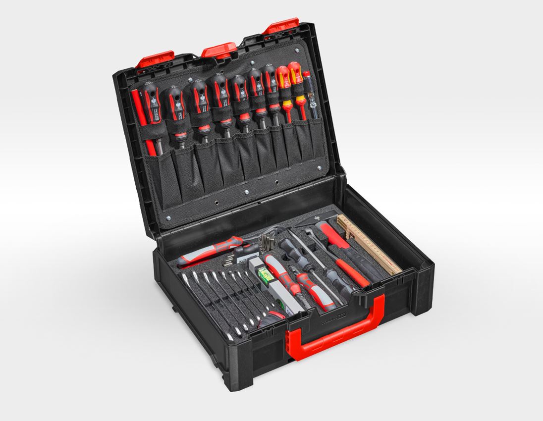 Tool Cases: STRAUSSbox tool set 145 Allround