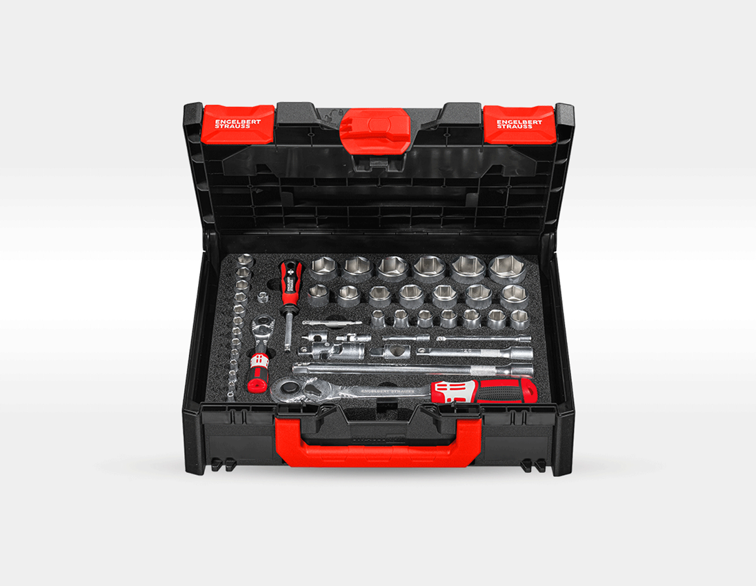 Værktøj: STRAUSSbox værktøjssæt elektro Pro II