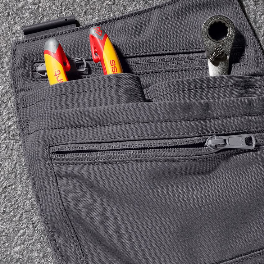 Tool bags: Tool bags e.s.concrete solid, ladies' + anthracite 2