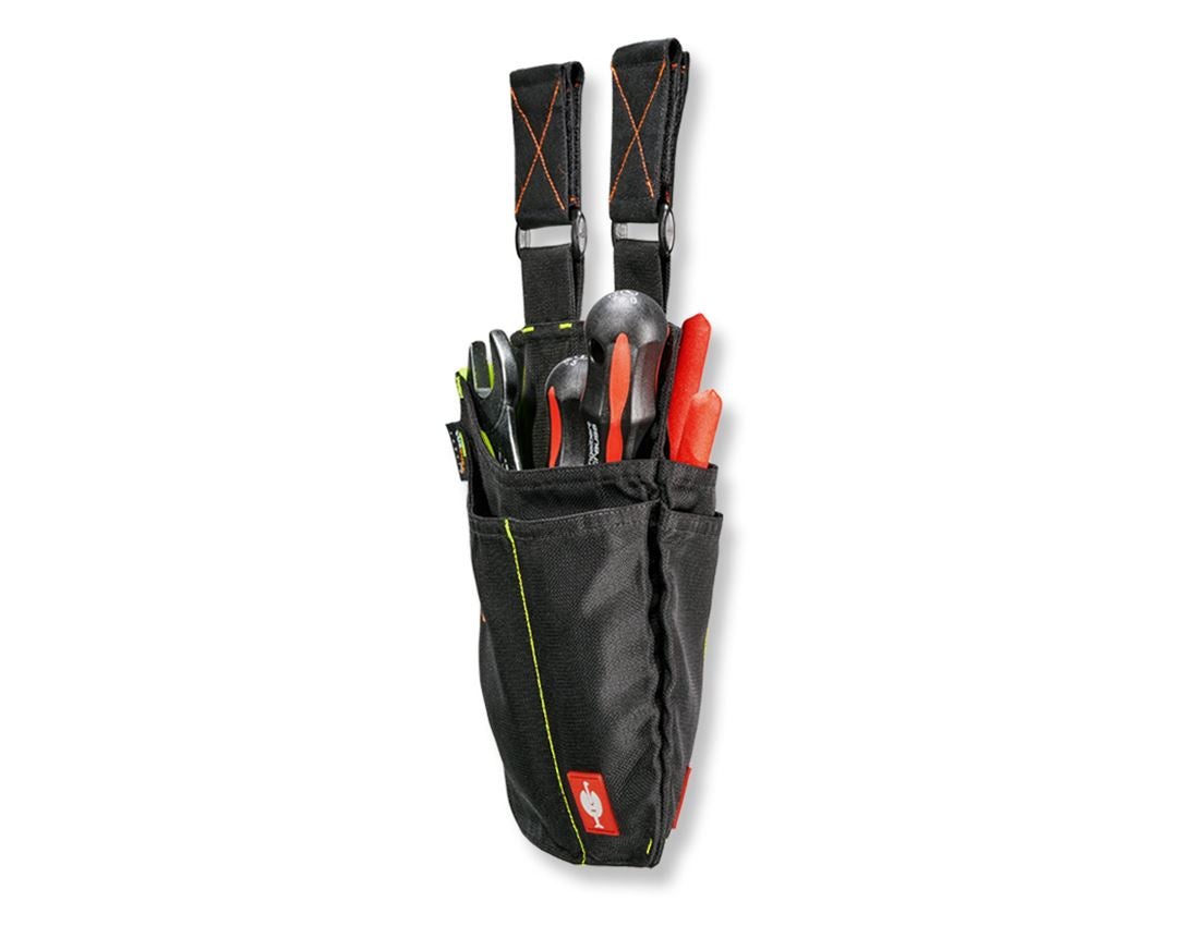 Tool bags: Tool bag e.s.motion 2020, large + black/high-vis yellow/high-vis orange 1