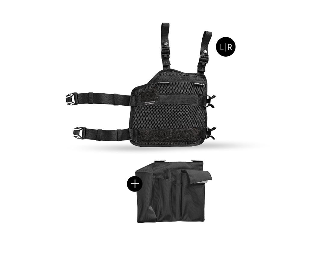 Tool bags: e.s. Tool Bag Set Legpack + black 3
