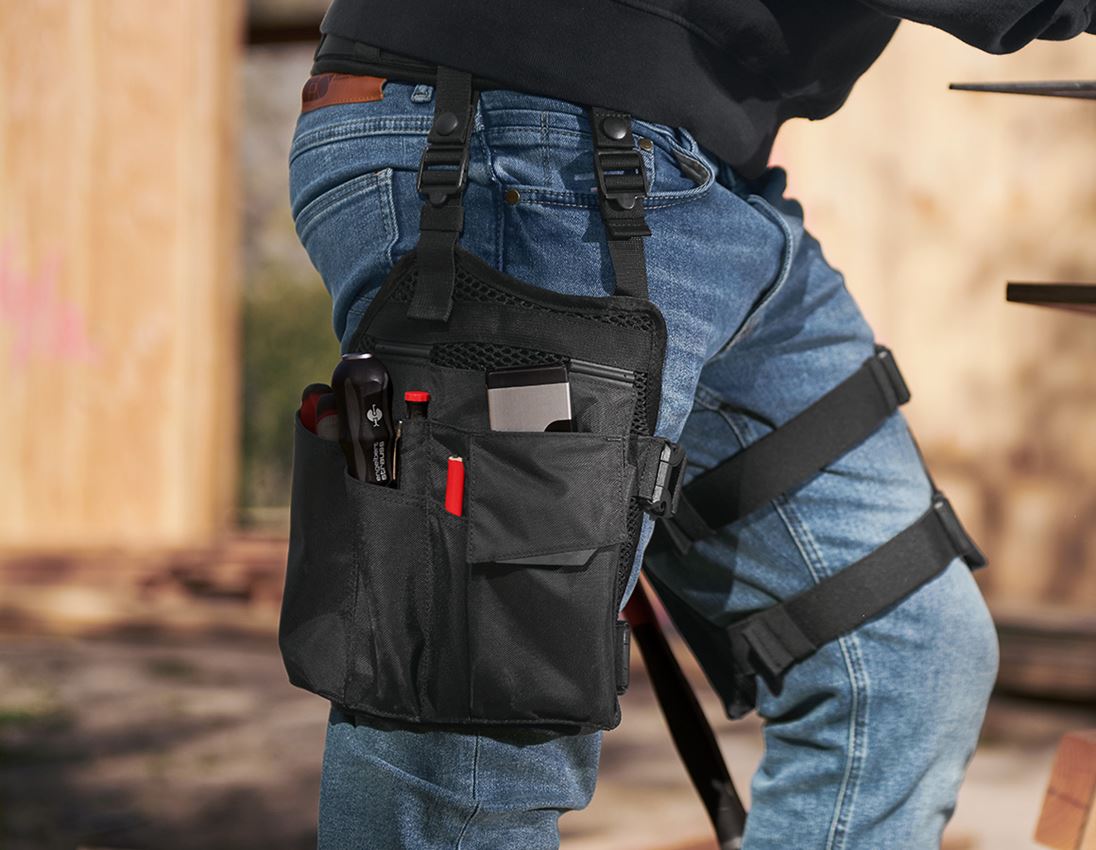 Tool bags: e.s. Tool Bag Set Legpack + black 1