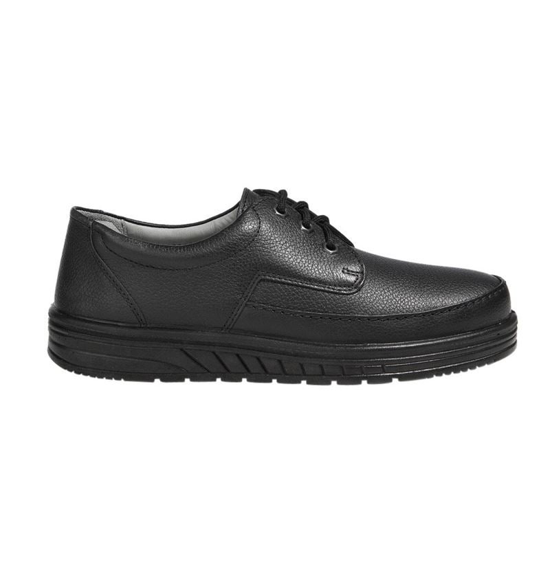 Hospitality / Catering: ABEBA O2 Men's lace-up shoes Kai + black