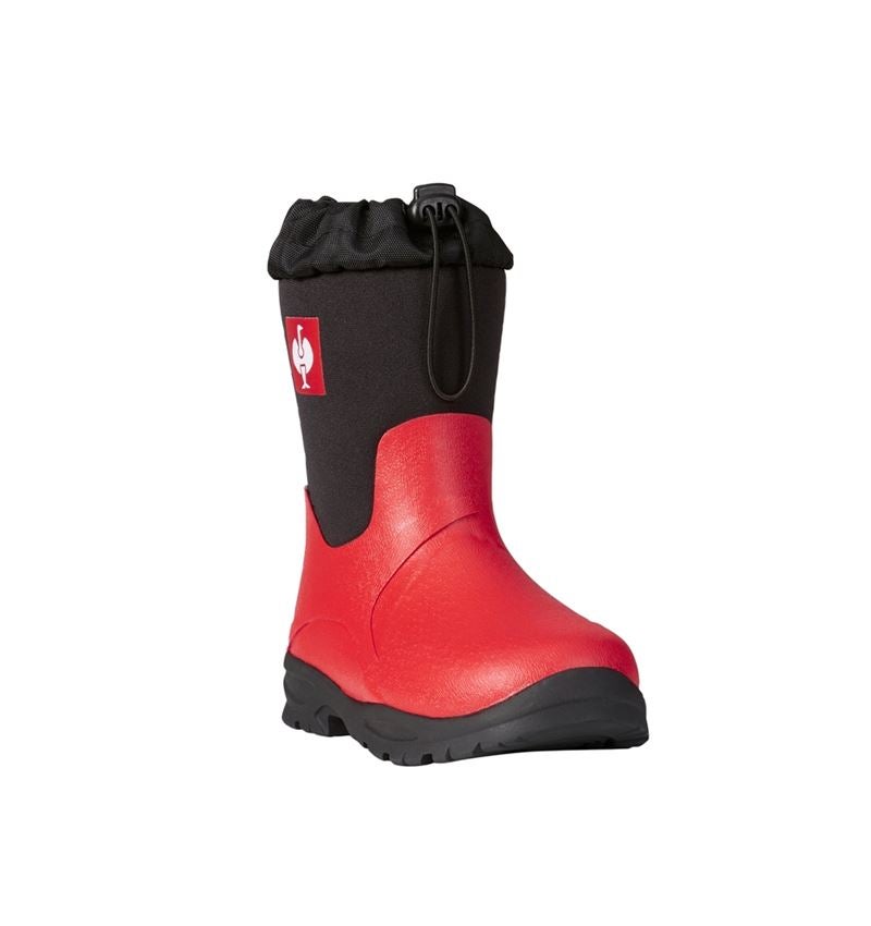 Kids Shoes: e.s. Allround boots Fides high, children's + fiery red/black 3