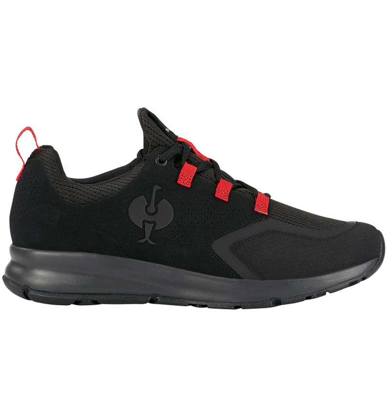 O1: O1 Work shoes e.s. Honnor II, men's + oxidblack/red