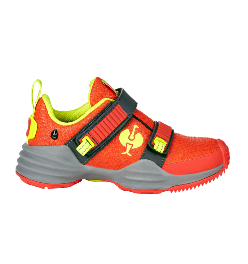 Footwear: Allround shoes e.s. Waza, children's + solarred/high-vis yellow 1