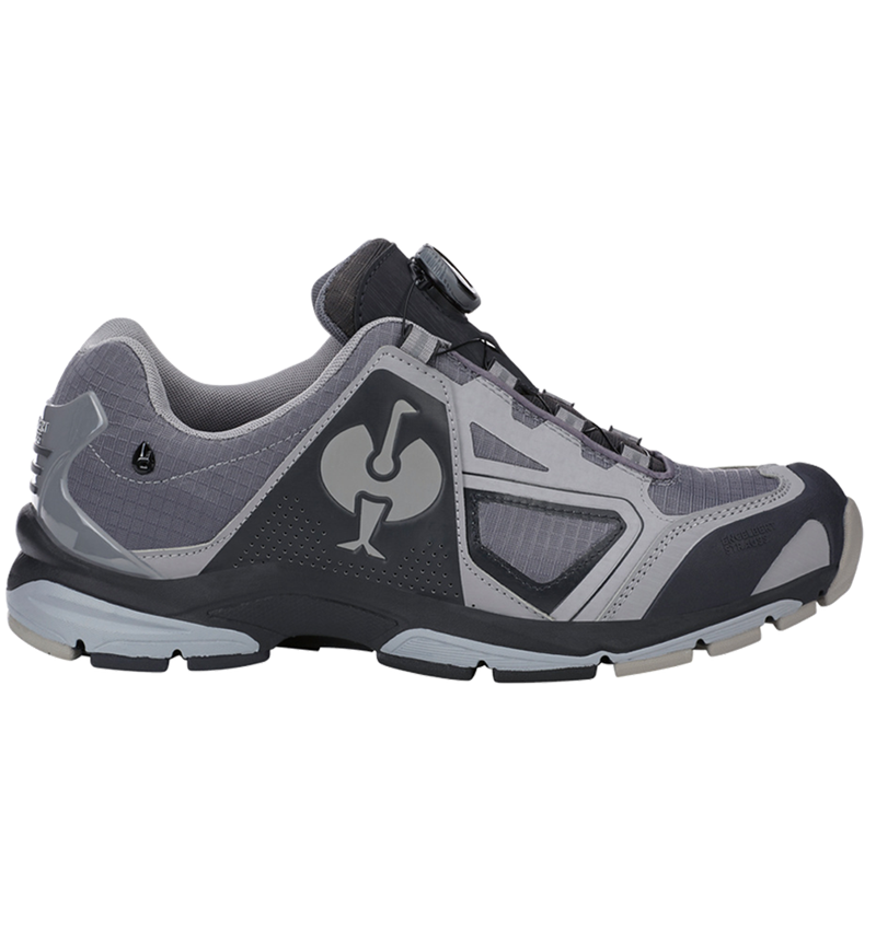 Footwear: O2 Work shoes e.s. Minkar II + aluminium/graphite 1
