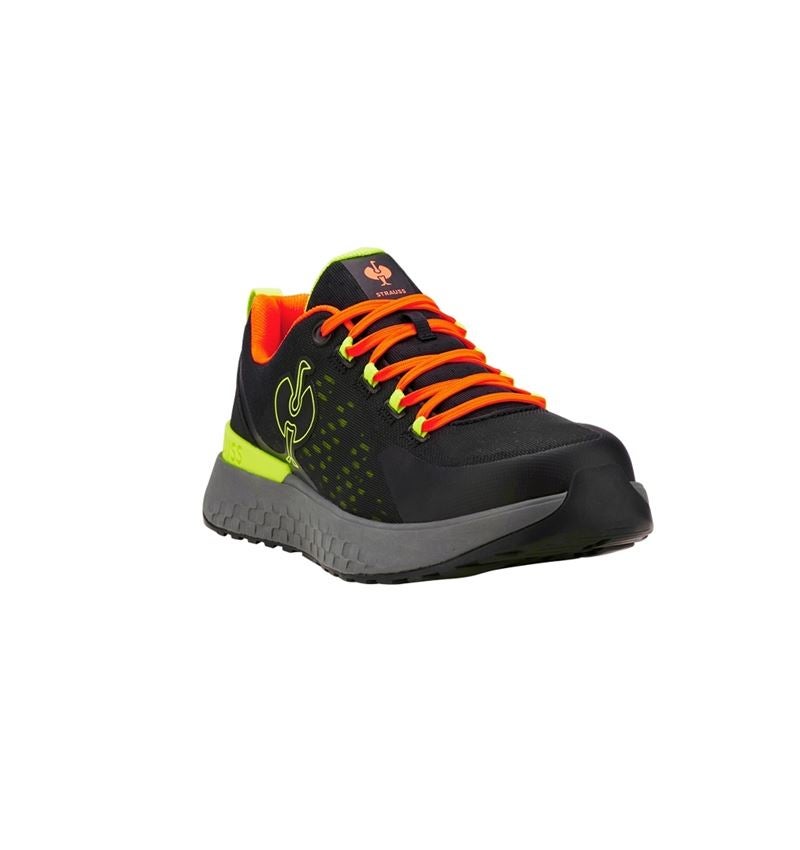 Footwear: SB Safety shoes e.s. Comoe low + black/high-vis yellow/high-vis orange 2