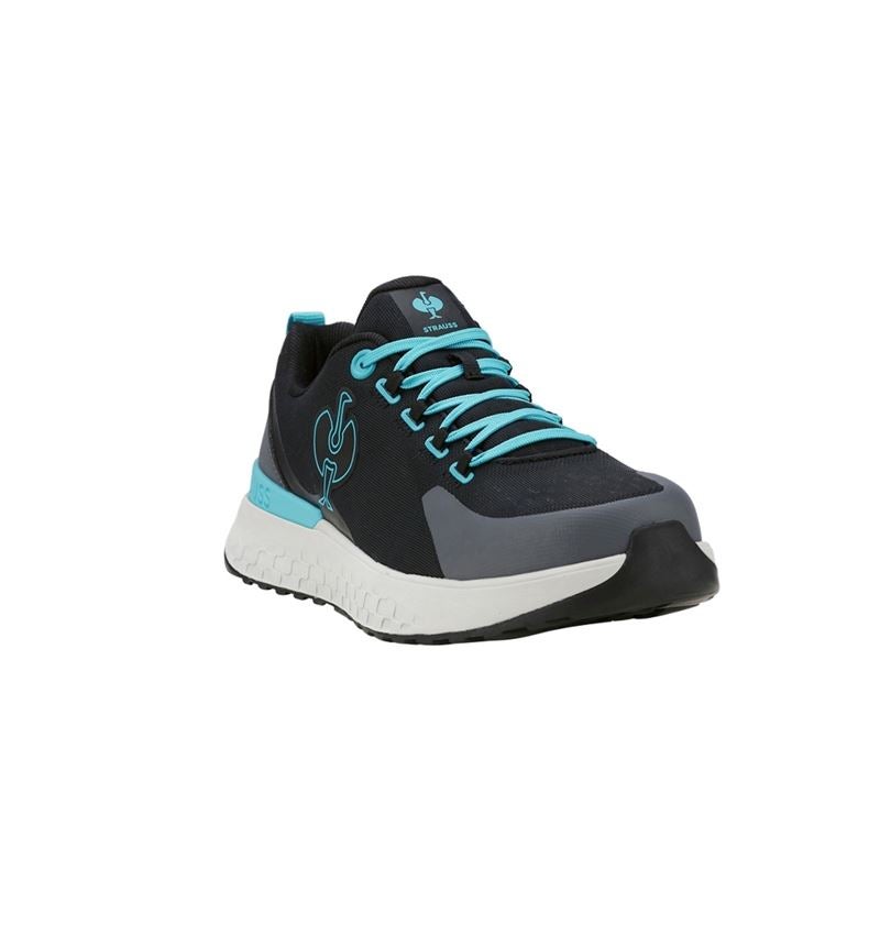 Footwear: SB Safety shoes e.s. Comoe low + black/lapisturquoise 3