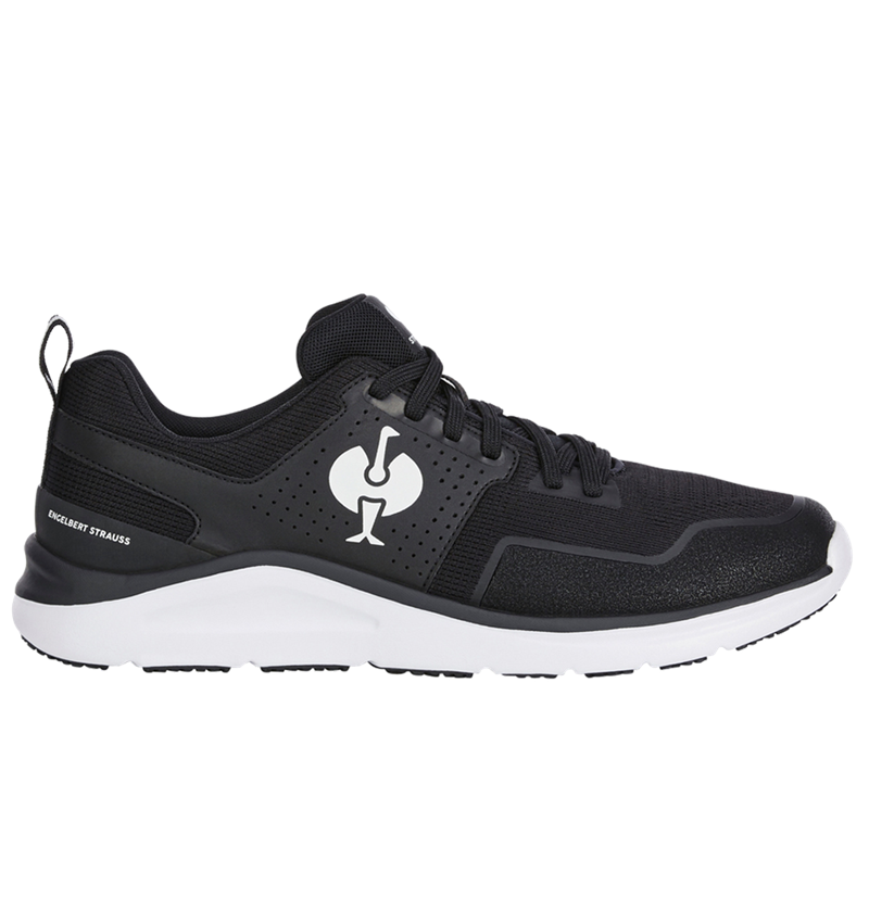 Footwear: O1 Work shoes e.s. Antibes low + black/white 2