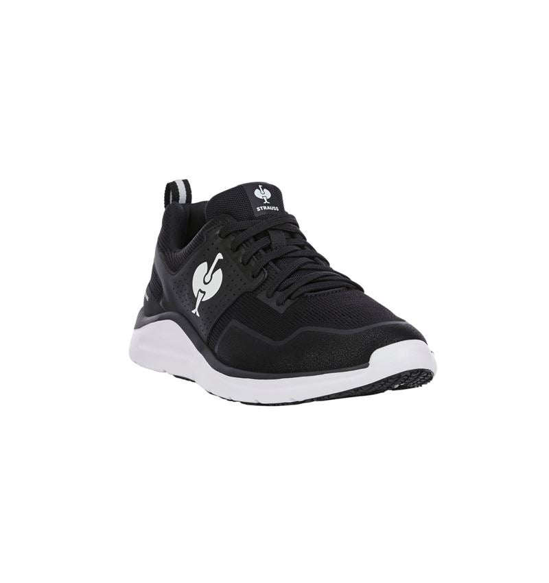 Footwear: O1 Work shoes e.s. Antibes low + black/white 3