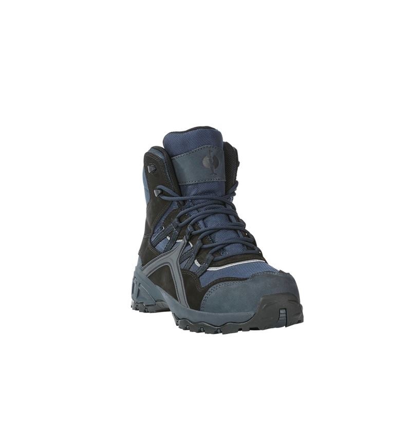 S1: e.s. S1 Safety boots Pallas mid + black/sapphire 3
