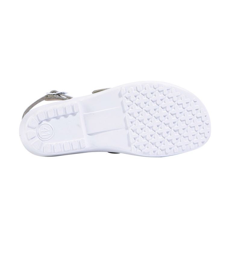 Hospitality / Catering: ABEBA SB Safety shoes Rhodos + white 2