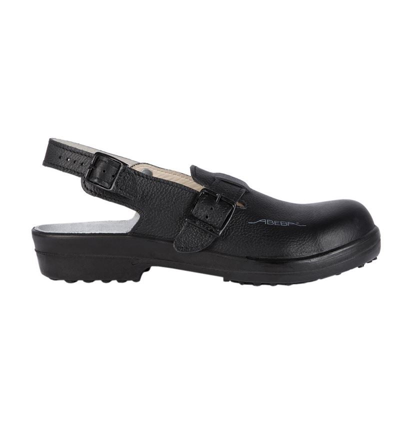 Hospitality / Catering: ABEBA SB Safety shoes Rhodos + black