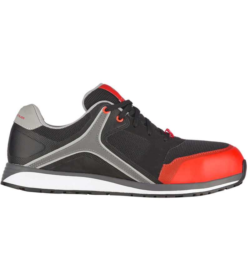 Footwear: e.s. S1 Safety shoes Erebos + oxidblack/redorange 3