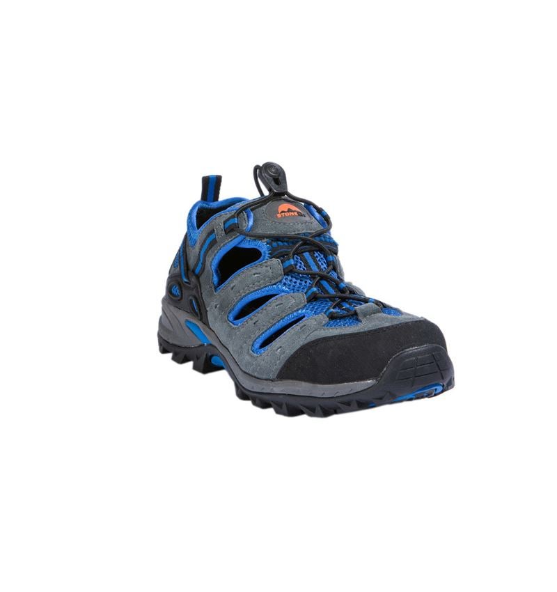S1: STONEKIT S1 Safety sandals Milano + grey/blue 1