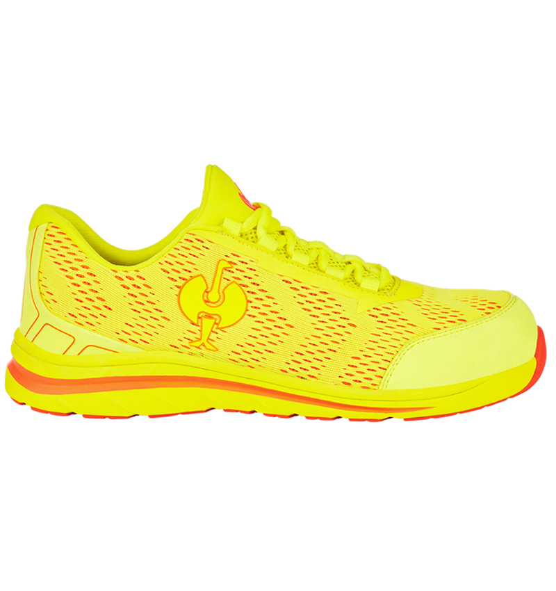 S1: S1 Safety shoes e.s. Tegmen III + high-vis yellow/high-vis orange 1