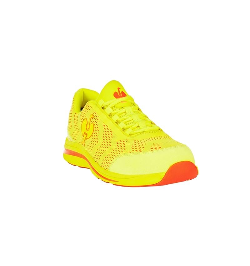 S1: S1 Safety shoes e.s. Tegmen III + high-vis yellow/high-vis orange 2