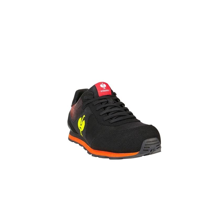 S1: S1 Safety shoes e.s. Sirius II + black/high-vis yellow/red 2