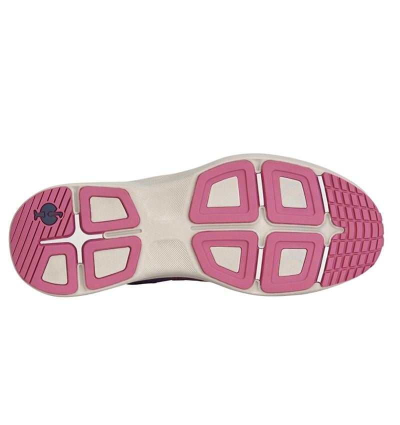 Footwear: S1 Safety shoes e.s. Padua low + tarapink/deepblue 6