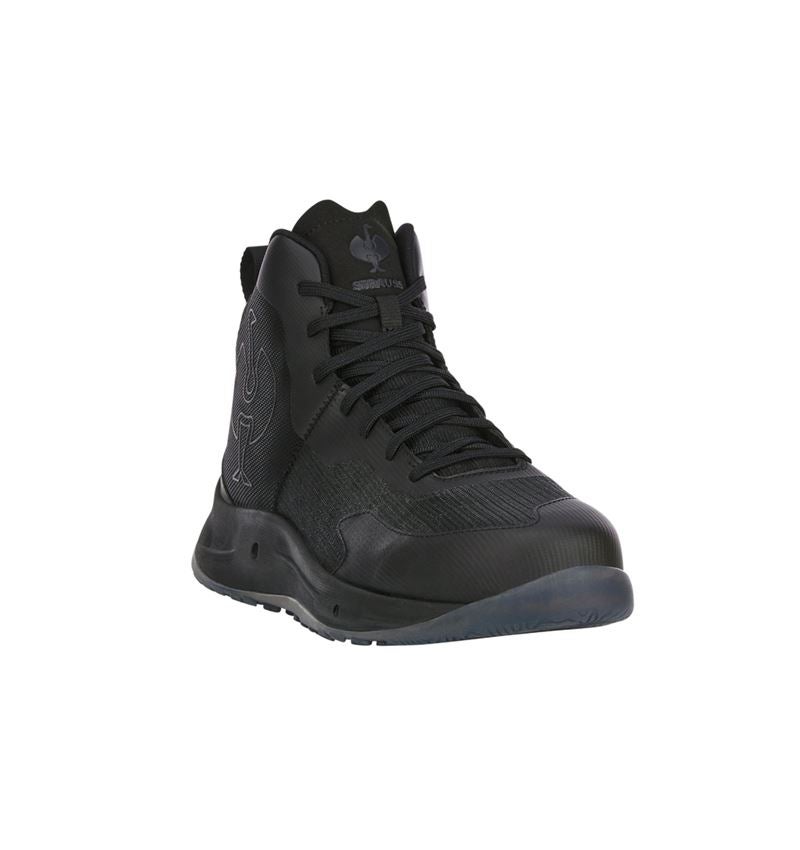 Footwear: S1PS Safety shoes e.s. Marseille mid + black 4