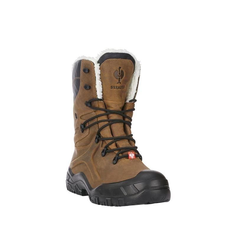 S3: S3 Safety boots e.s. Okomu high + brown 3