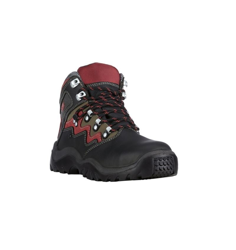 S3: e.s. S3 Safety boots München + black/anthracite/red 1