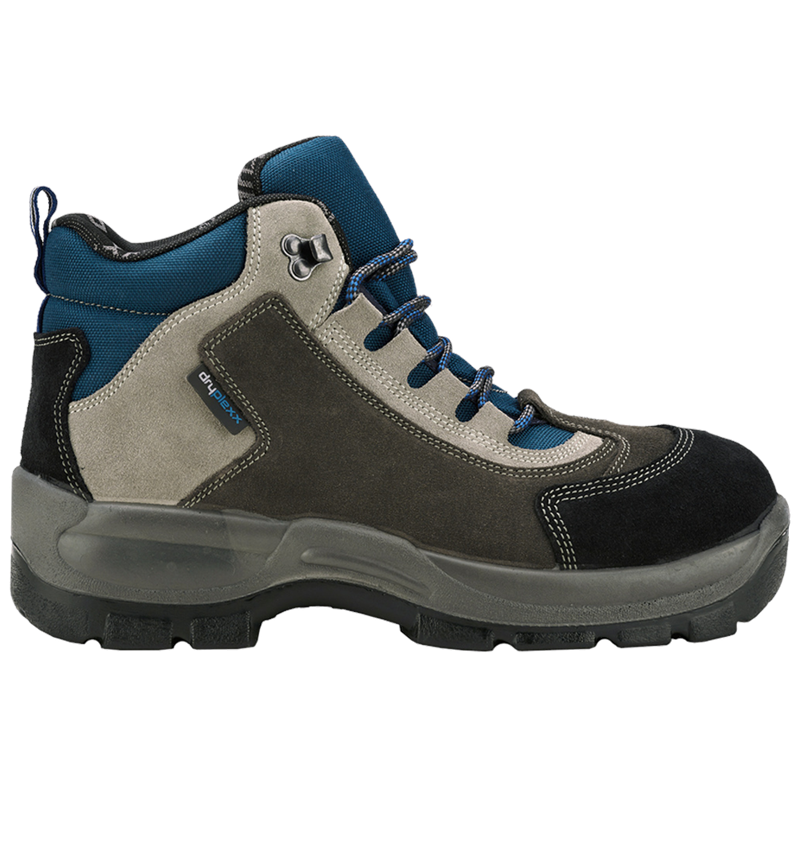 Roofer / Crafts_Footwear: S3 Safety boots Oberstdorf + grey/navy blue/black 1