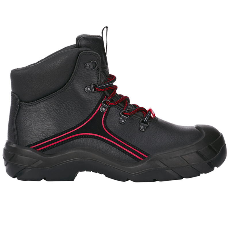 S3: e.s. S3 Safety boots Matar + black/red 1